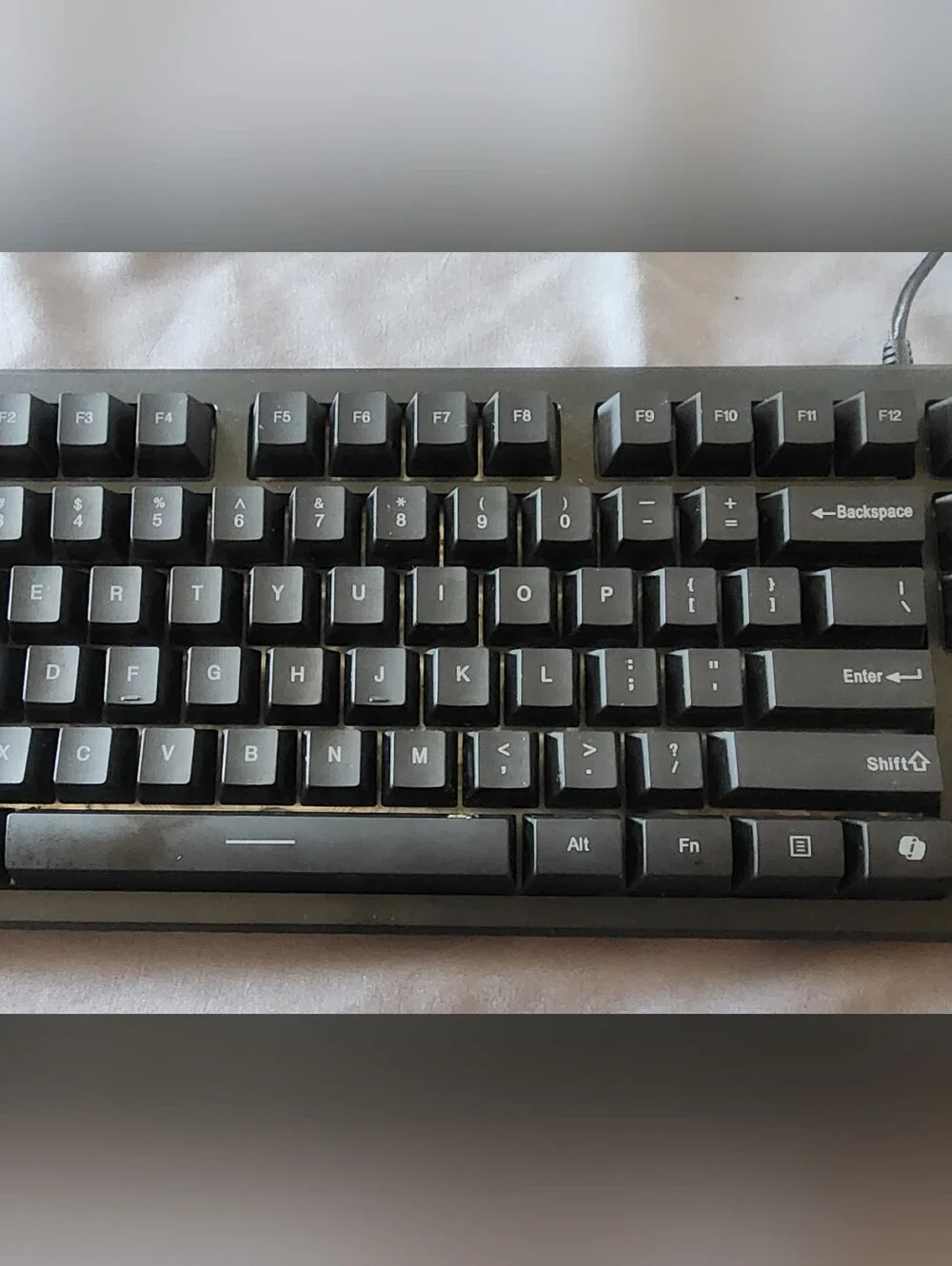 ASUS Wired Full-Size Black USB Gaming Keyboard Model K710